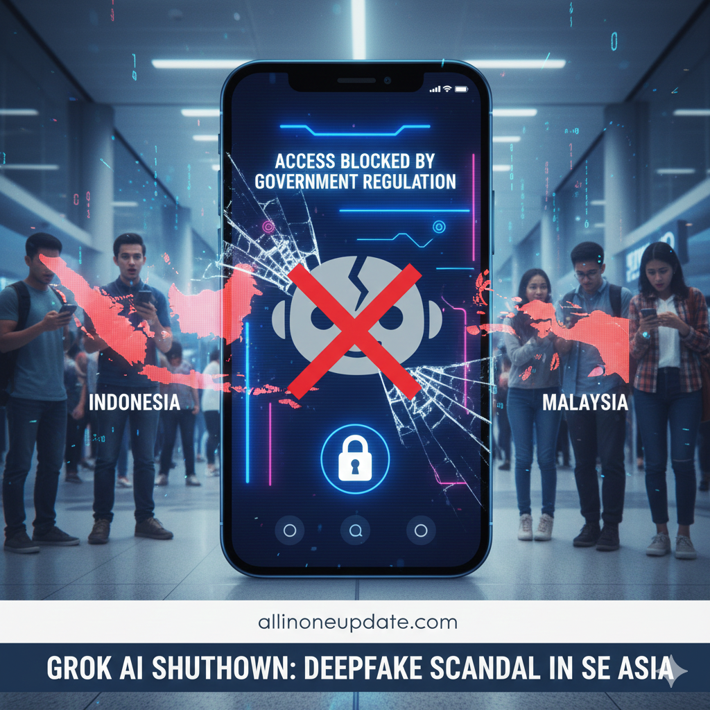 Grok AI banned in Indonesia and Malaysia due to deepfake concerns 2026